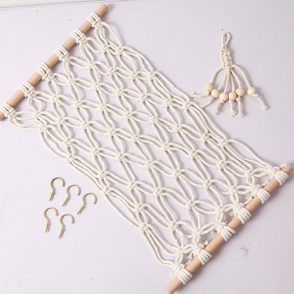 Macrame Wall Hanging Storage Organizer Siopsrl