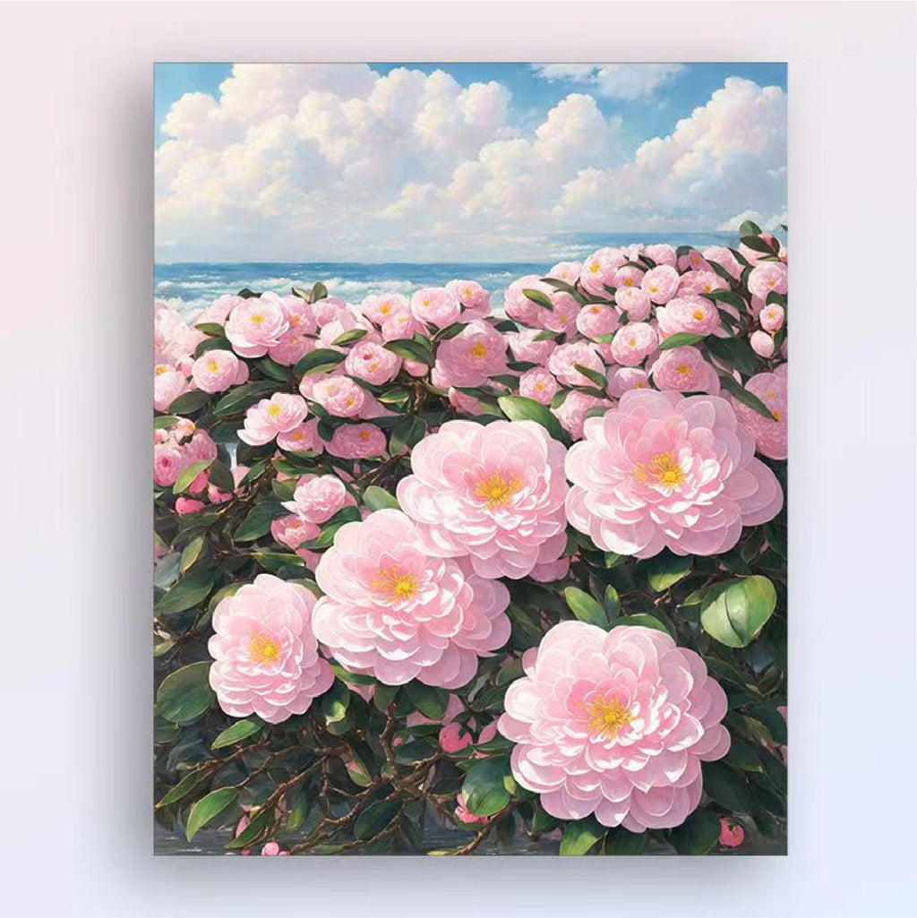 Siopsrl | Floral Landscape Canvas Wall Art Siopsrl