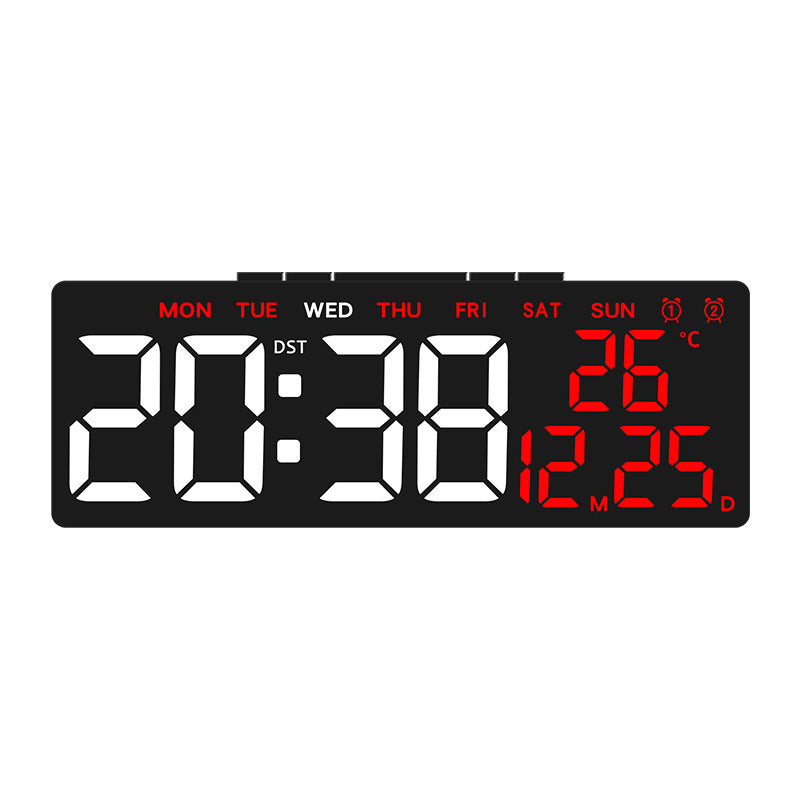 Siopsrl | Digital Multi-Function Alarm Clock with Temperature and Day of the Week Display Siopsrl