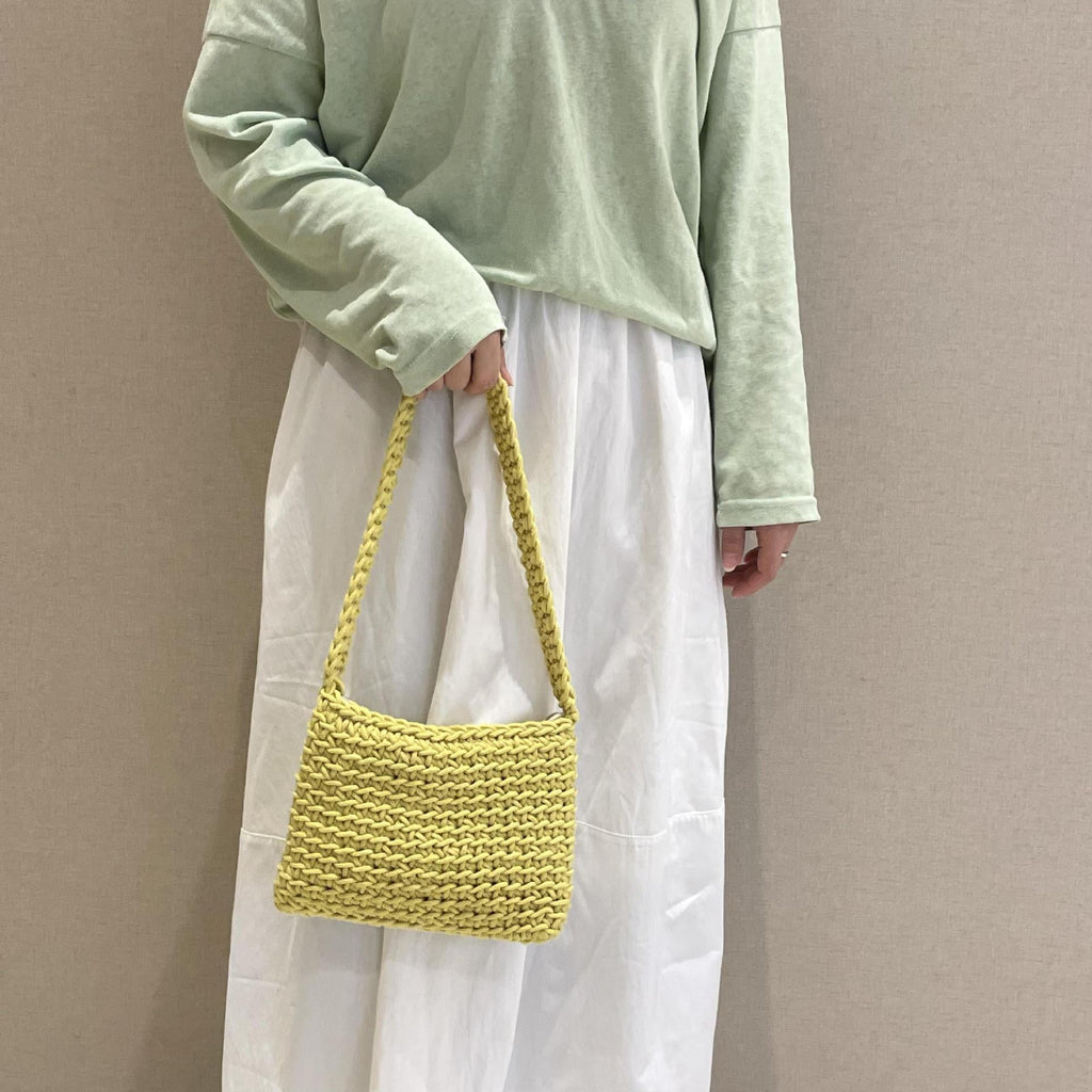 Siopsrl | Hand-knotted shoulder bag made of high-quality sustainable material Siopsrl