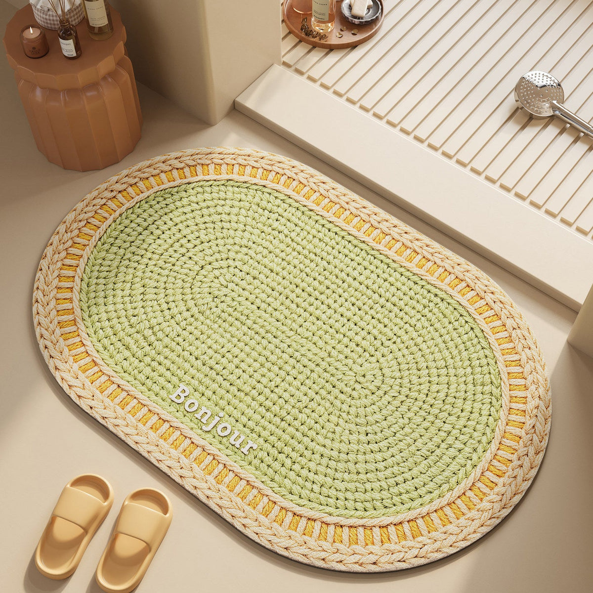 Siopsrl | Plush Bath Mat Siopsrl