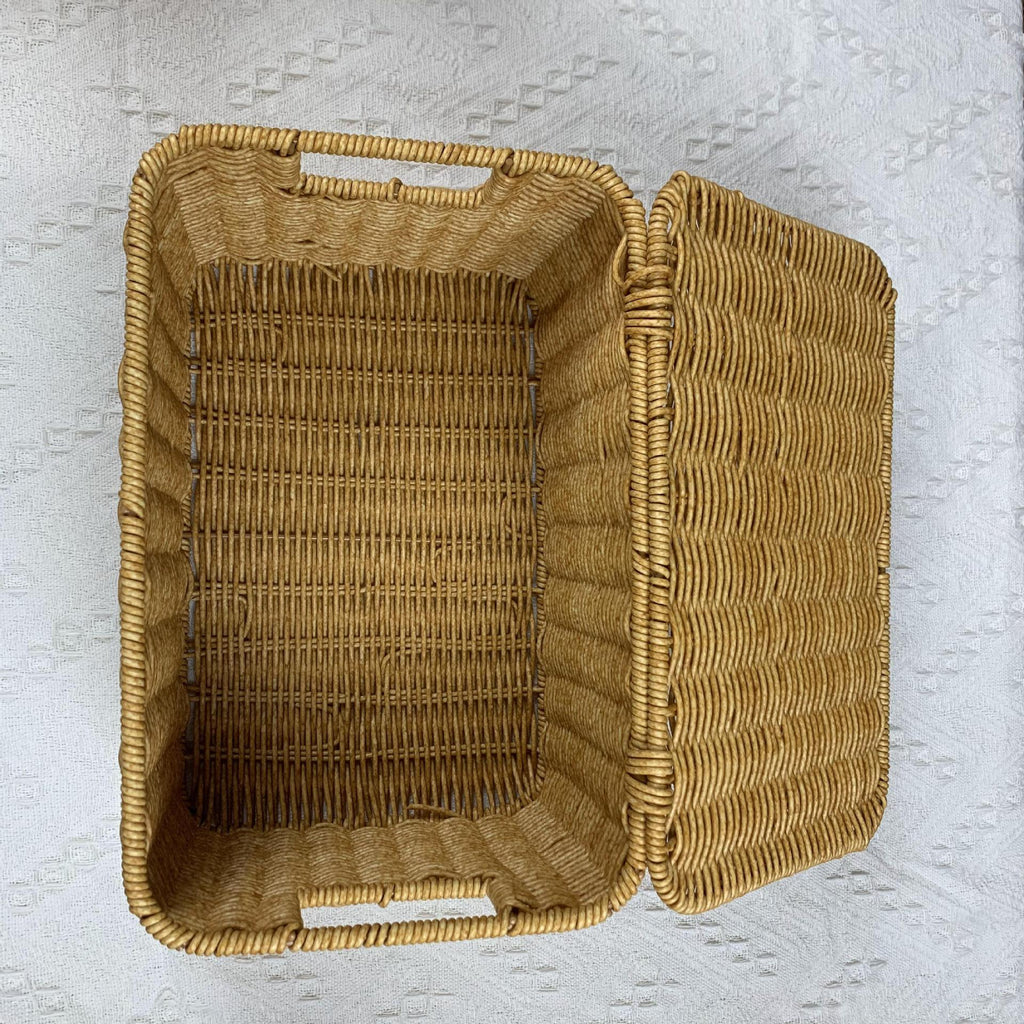 Versatile Rectangular Woven Storage Bin Siopsrl