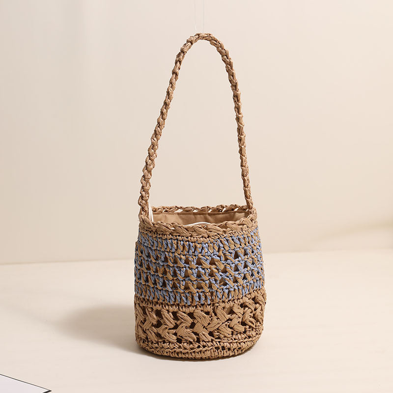 Siopsrl | Trendy Handmade Basket Bag with Practical Drawstring Closure Siopsrl