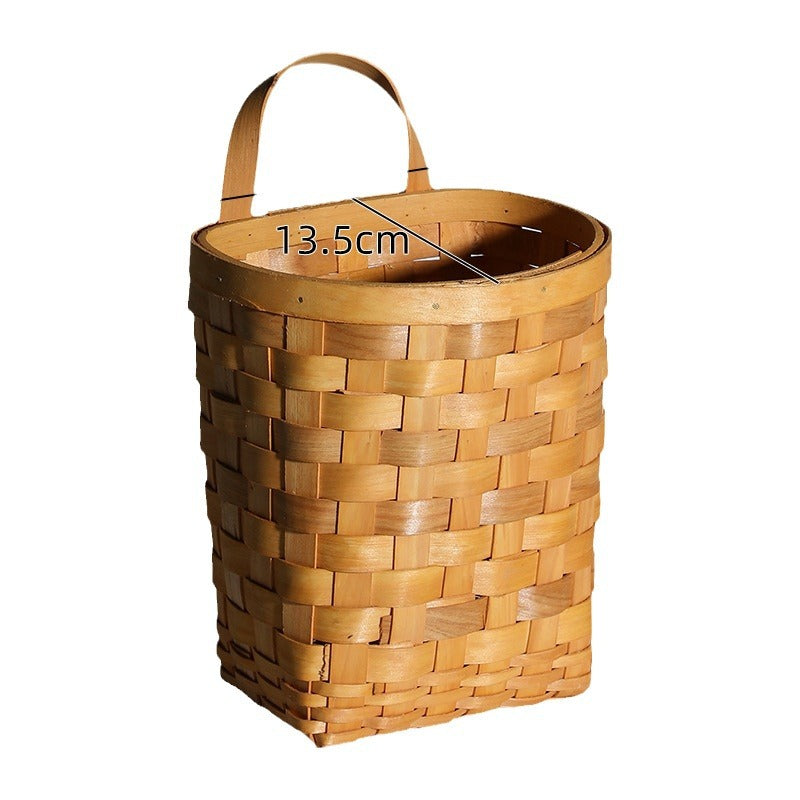 Handcrafted Wicker Storage Cylinder Siopsrl