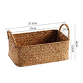 Handwoven Natural Storage Basket Siopsrl