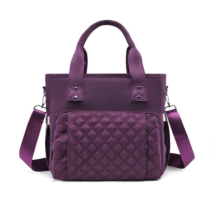 Quilted Multi-Compartment Tote Bag Siopsrl