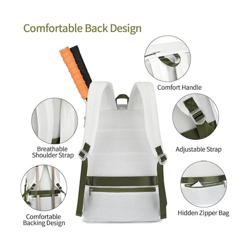 Siopsrl | Tennis Racket Storage Backpack