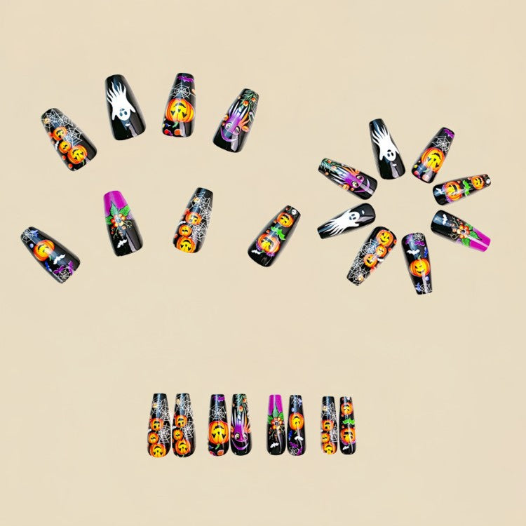 Halloween-Themed Nail Art Siopsrl