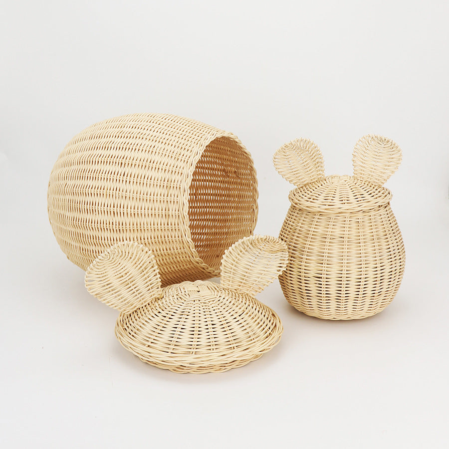 Playful storage basket with animal ears Siopsrl