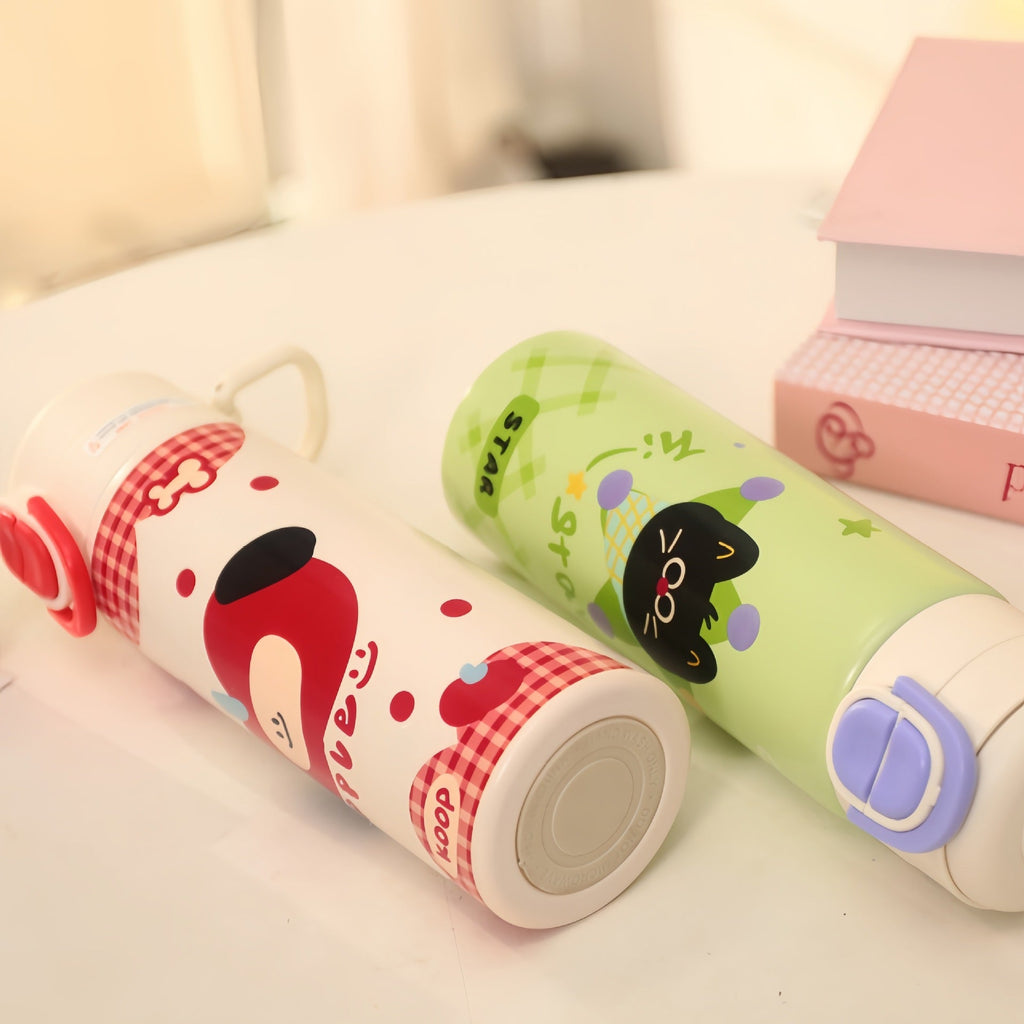 Siopsrl | Ladies Insulated Drinking Bottle with Playful Design Siopsrl