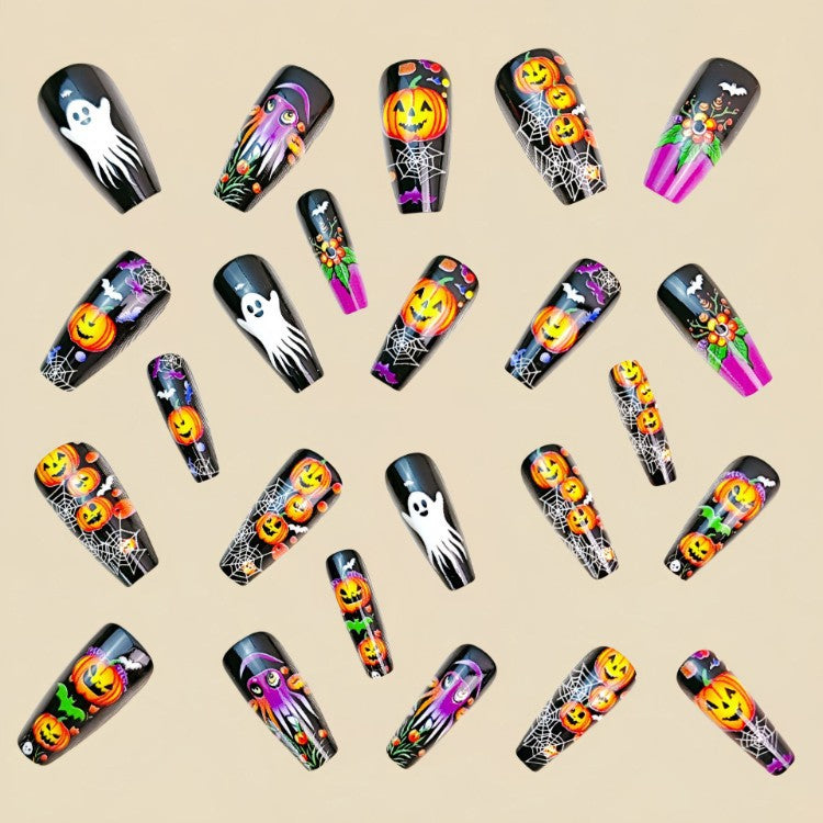 Halloween-Themed Nail Art Siopsrl