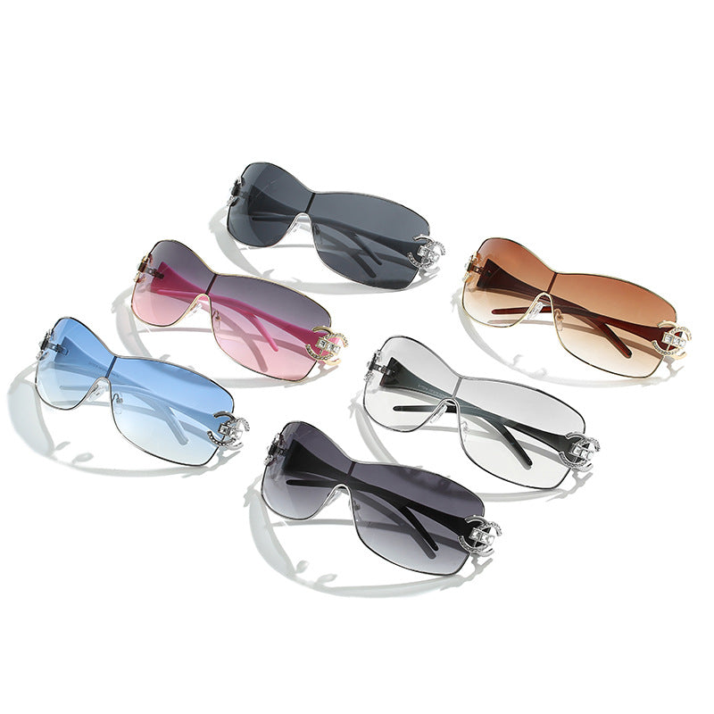 Siopsrl | Fashionable Oversized Shield Sunglasses Siopsrl