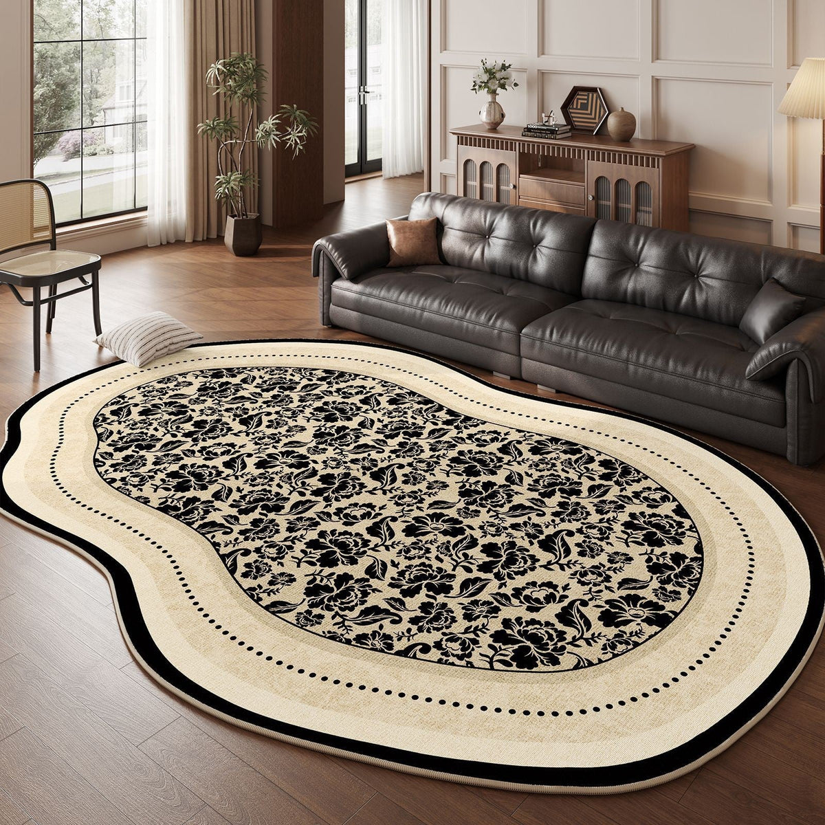 Siopsrl | Floral Patterned Area Rug