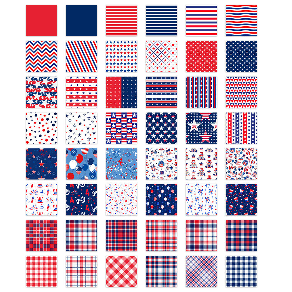 Siopsrl | Unisex patterned party napkins made of paper with star and stripe designs Siopsrl