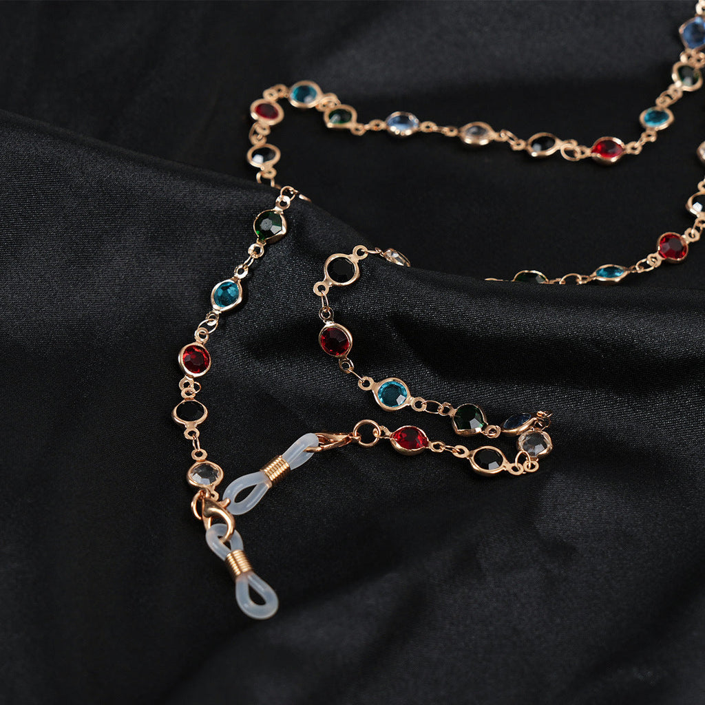 Siopsrl | Decorative Gemstone Eyewear Chain Siopsrl