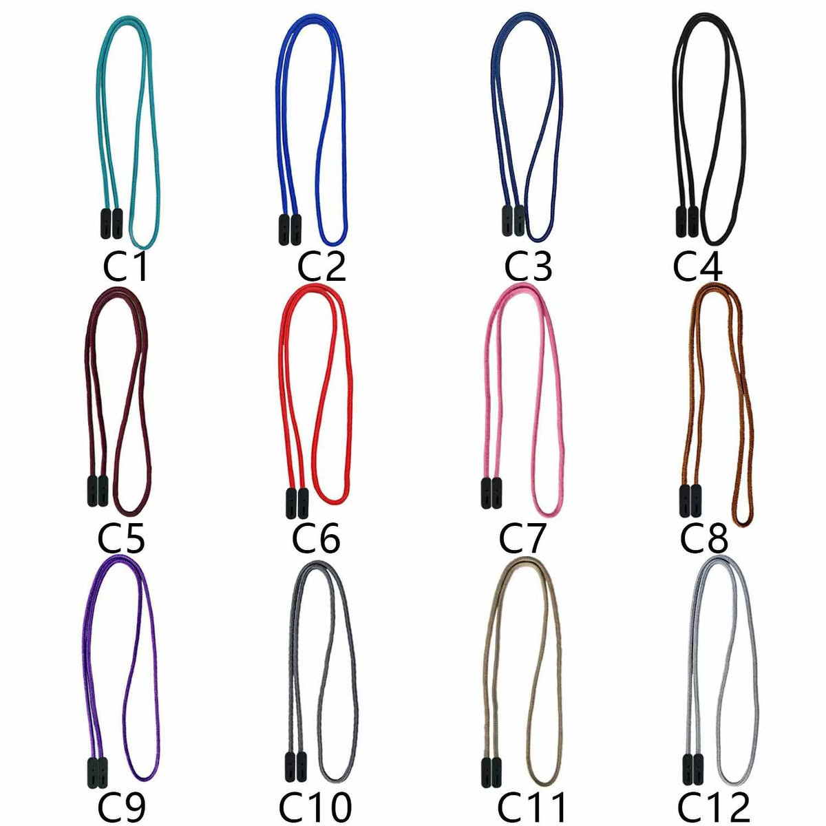 Siopsrl | Durable Braided Eyewear Retention Cord Siopsrl