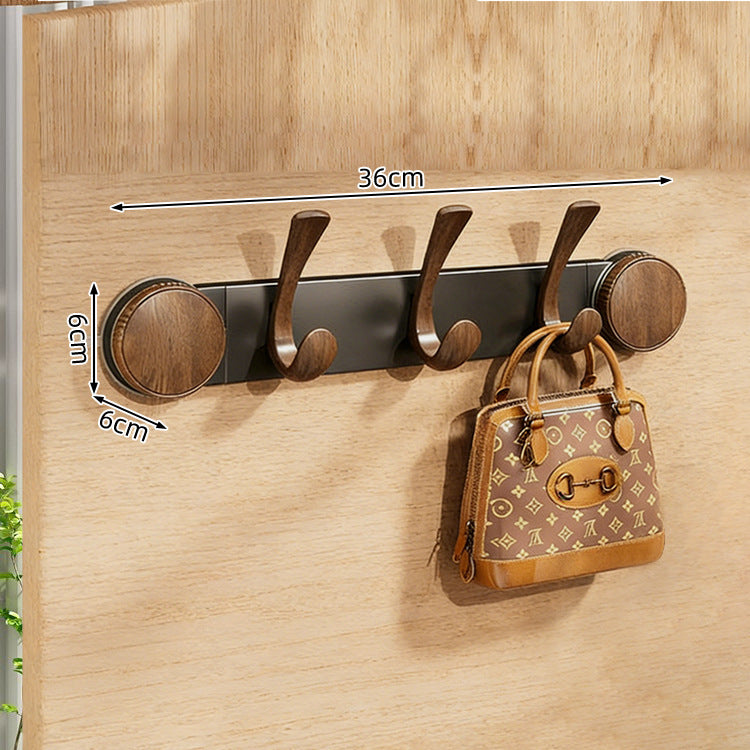 Stylish Wall-Mounted Coat and Bag Hook Rack Siopsrl