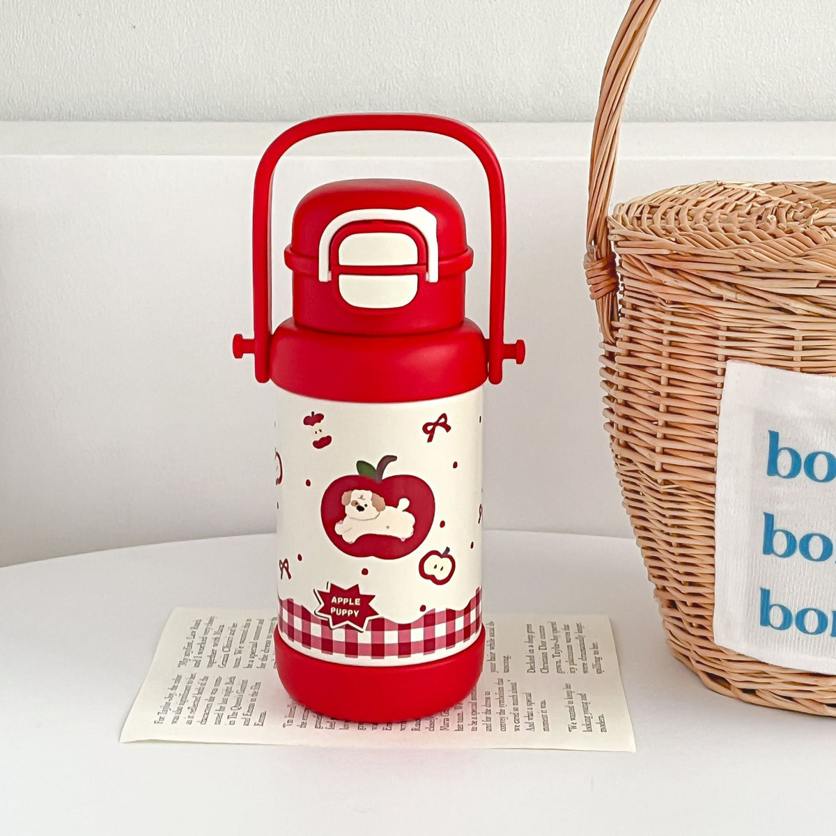 Siopsrl | Insulated stainless steel water bottle with cute design Siopsrl