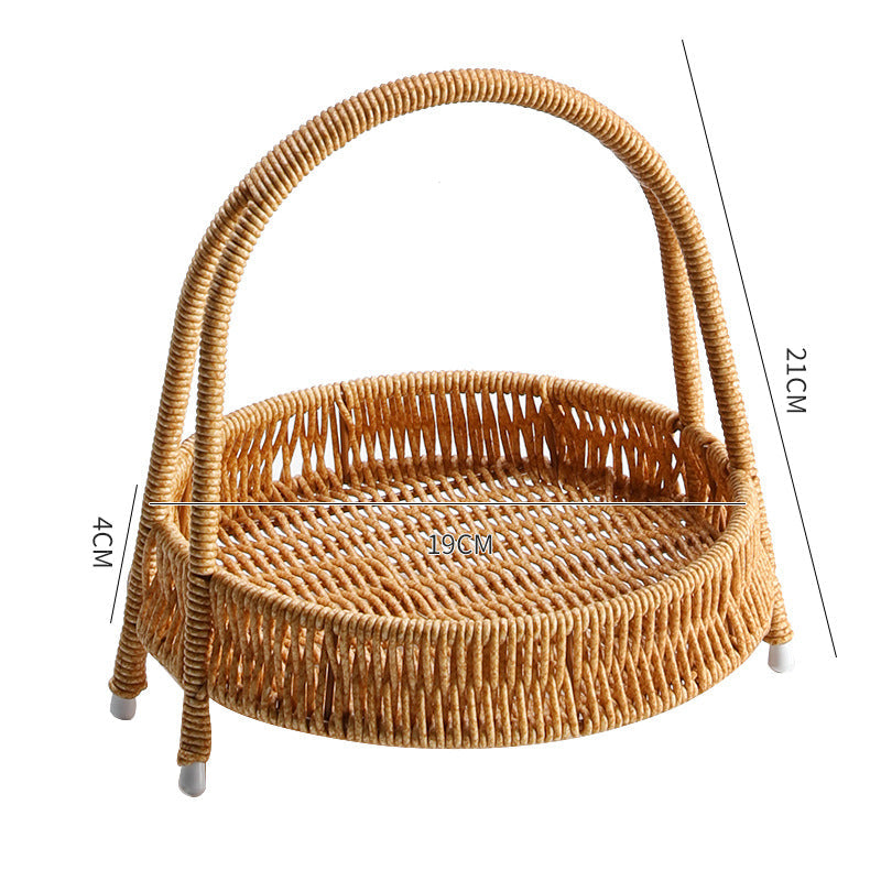 Elegant Woven Storage Basket Siopsrl