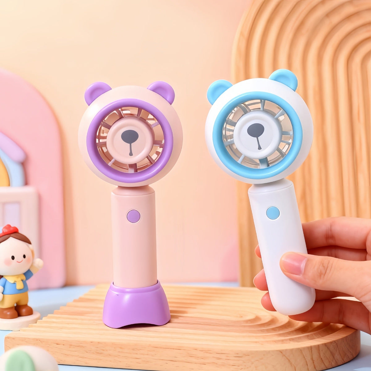 Siopsrl | Ladies portable USB hand fan with animal design Siopsrl