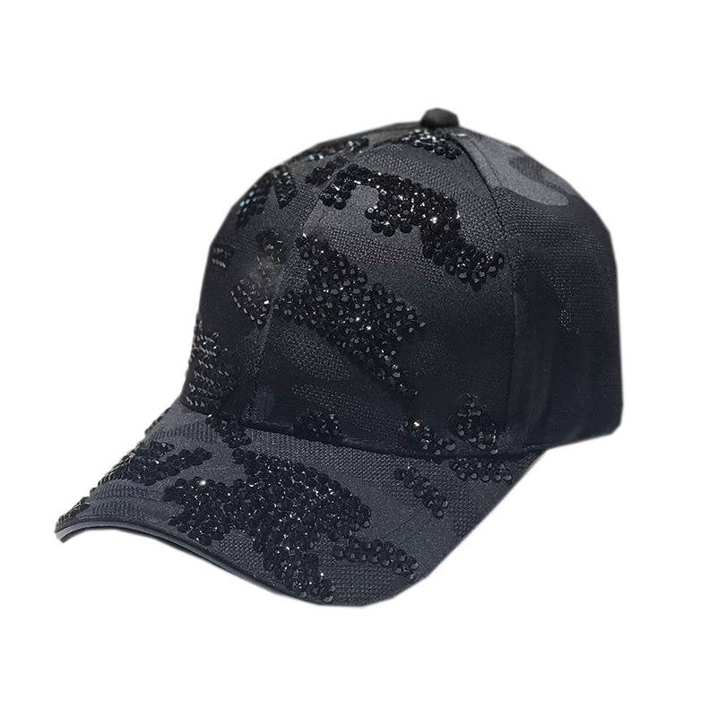 Siopsrl | Women's Embellished Sequin Baseball Cap Siopsrl
