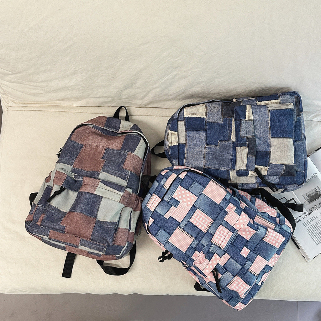 Siopsrl | Backpack in Creative Patchwork Design Siopsrl