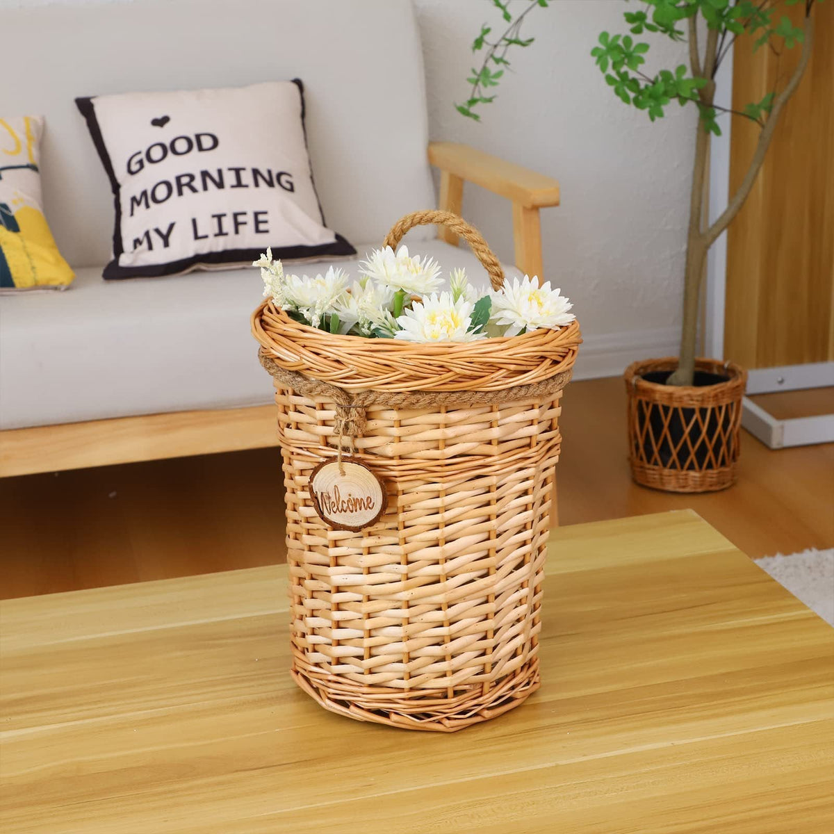 Decorative wall ornament basket Siopsrl