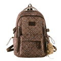 Siopsrl | Multi-Compartt Star-Patterned Backpack Siopsrl