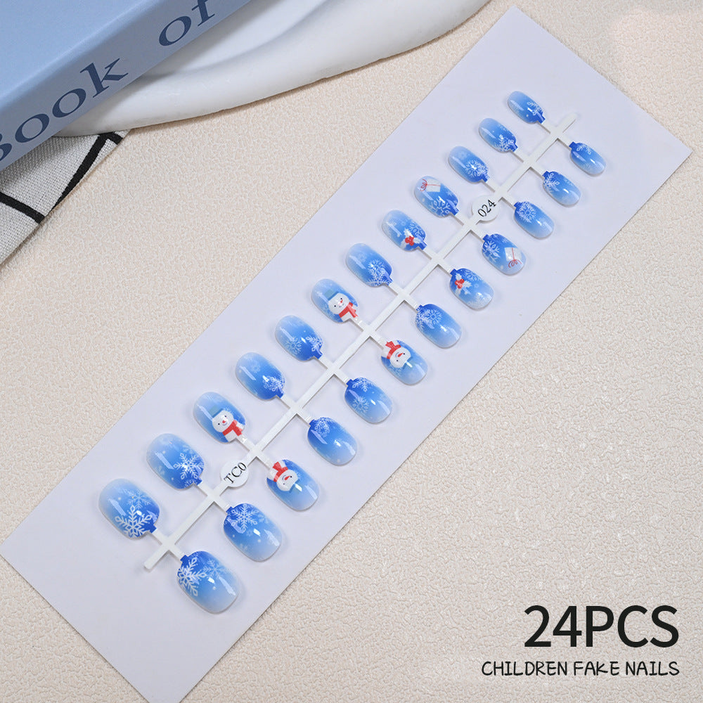 Siopsrl | Children's Fun-Themed Press-On Nail Set Siopsrl