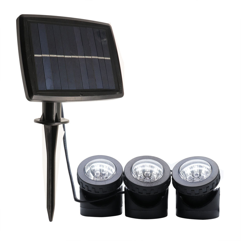 Siopsrl | Adjustable Outdoor Solar Landscape Spotlights With External Photovoltaic Panel And Adjustable Ground Spike Siopsrl
