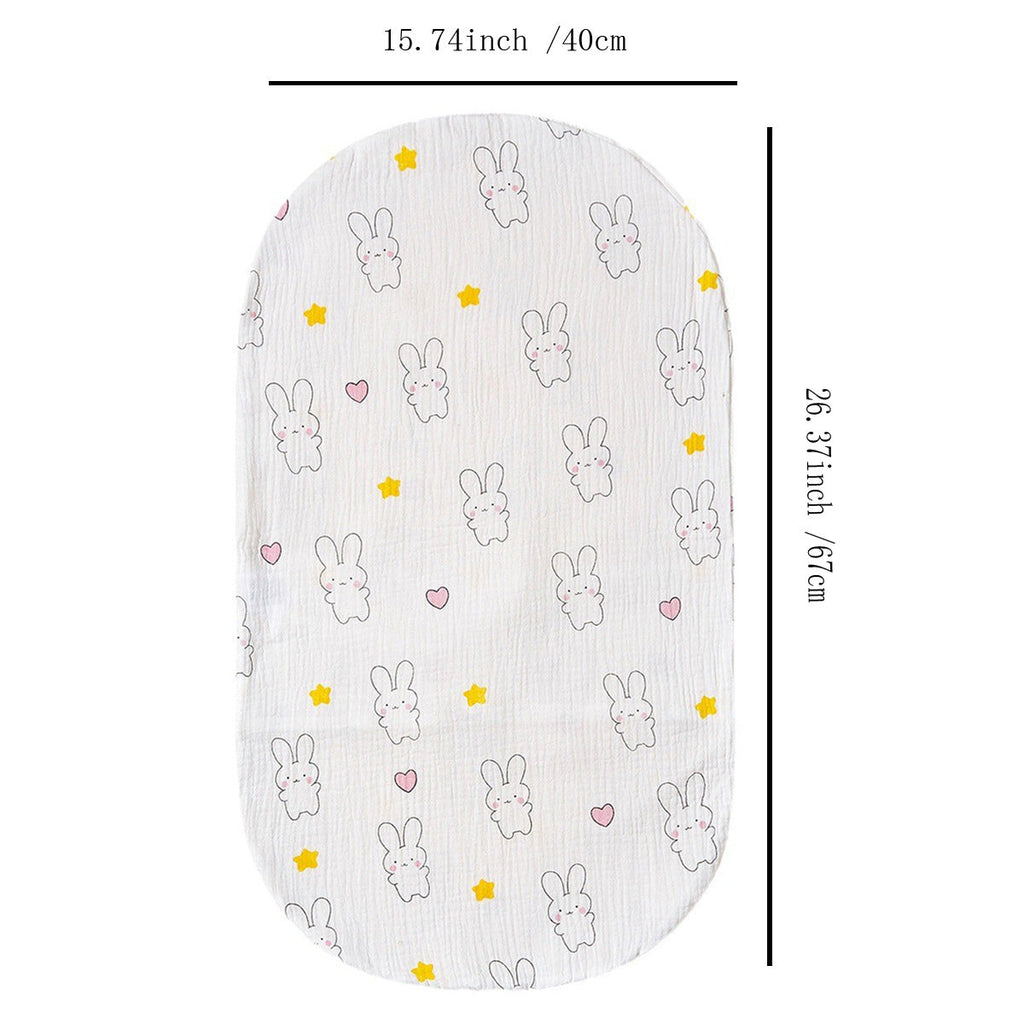 Siopsrl | Cotton Muslin Crib Mattress Protector Siopsrl