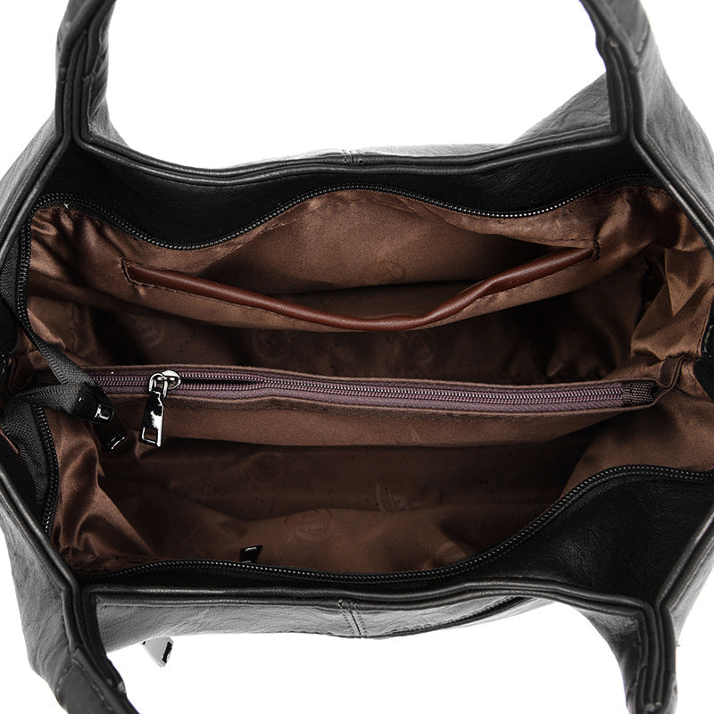 Siopsrl | Classic Faux Leather Handbag Siopsrl