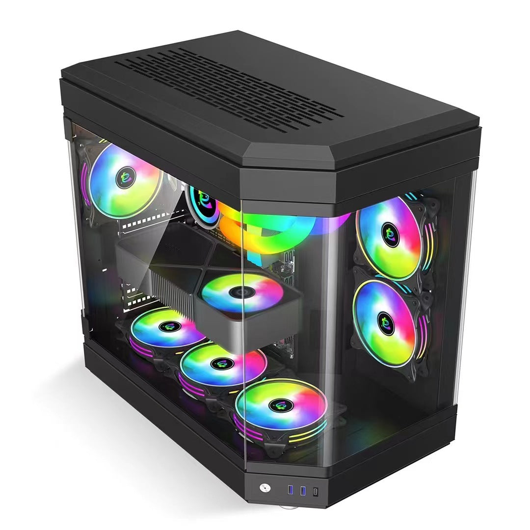 Advanced Transparent Gaming PC Case Siopsrl