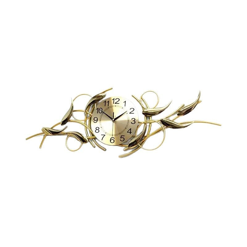 Ornate Decorative Metal Wall Clock Siopsrl