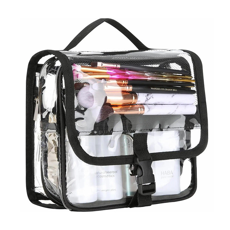 Siopsrl | Cosmetic organizer with transparent design and practical hook Siopsrl