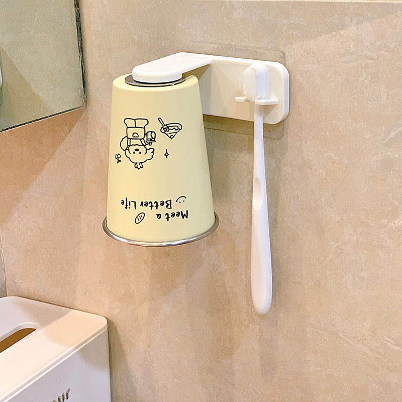 Siopsrl | Wall-mounted toothbrush holder with playful design Siopsrl