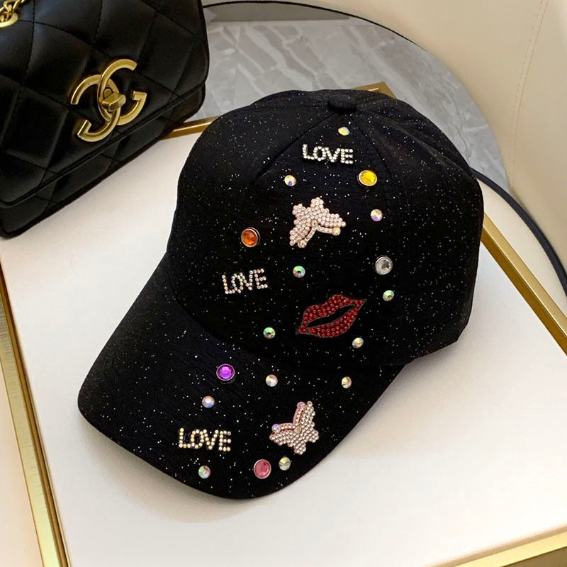 Siopsrl | Women's Embellished Graphic Baseball Cap Siopsrl