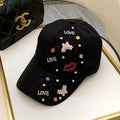 Siopsrl | Women's Embellished Graphic Baseball Cap Siopsrl