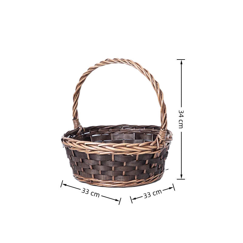Handcrafted Decorative Woven Storage Basket Siopsrl