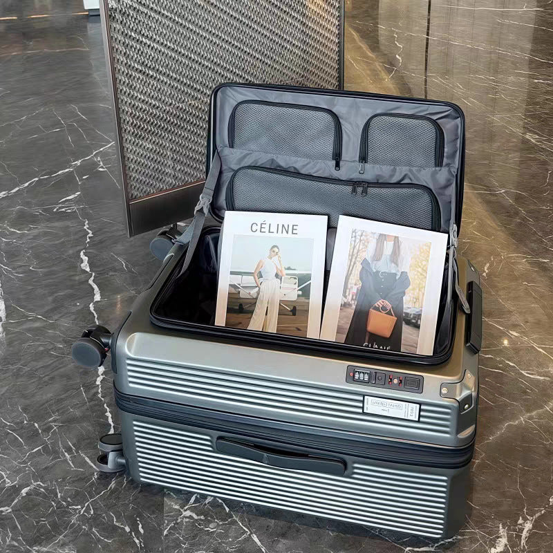 Siopsrl | Unisex Premium Multi-Compartment Travel Suitcase Siopsrl