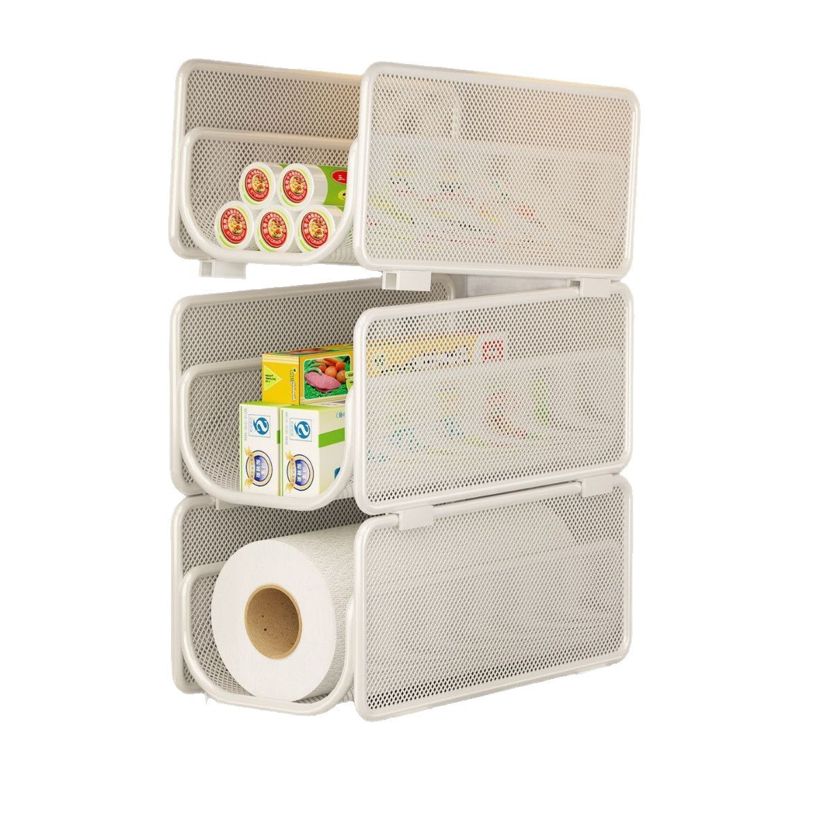 Versatile Under-Shelf Storage Basket Siopsrl
