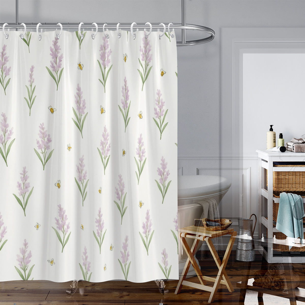 Siopsrl | Bath Shower Curtain Siopsrl