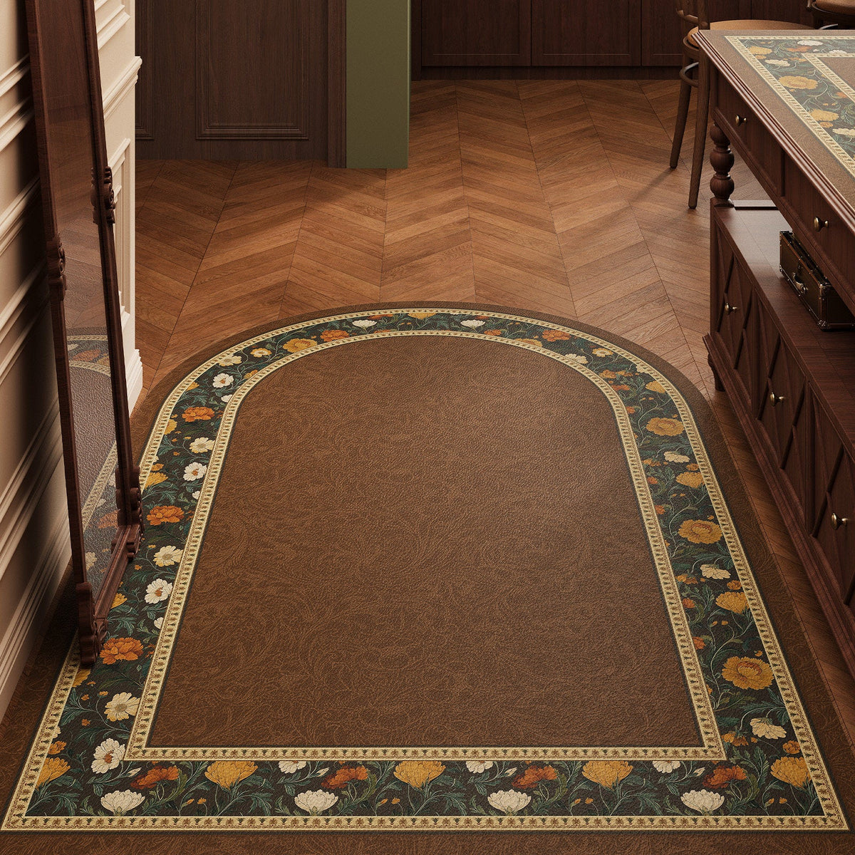Siopsrl | Decorative Floral Area Runner