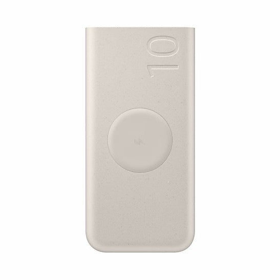Siopsrl | Slim Magnetic wireless power bank with built-in USB-C fast charge and textured eco-shell Siopsrl