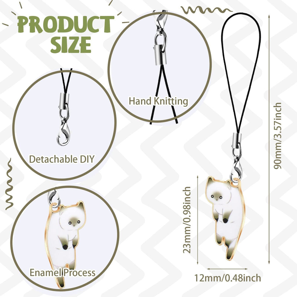 Siopsrl | Cat-Themed Charms Keychain Set Siopsrl