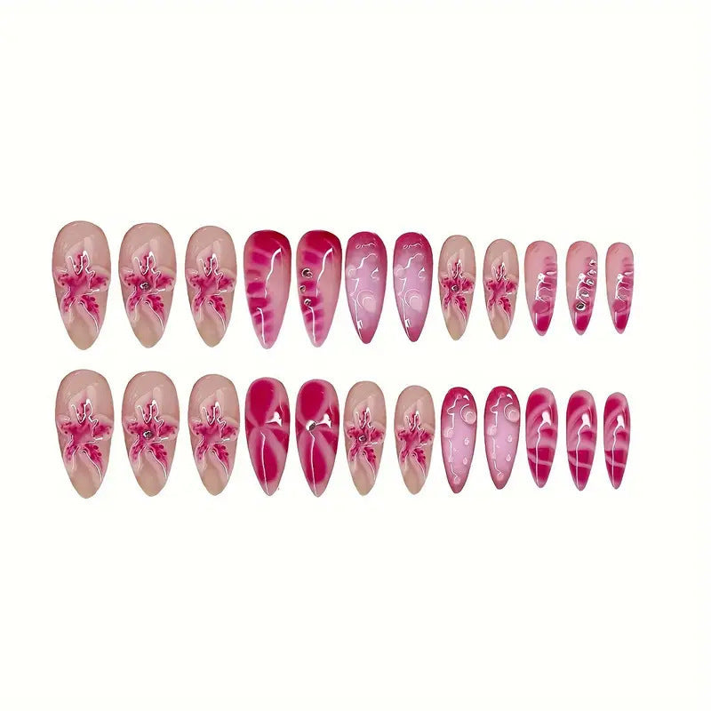 Siopsrl | Creative Floral Nail Art Extensions Siopsrl Siopsrl | 7879Siopsrl | 364Siopsrl |