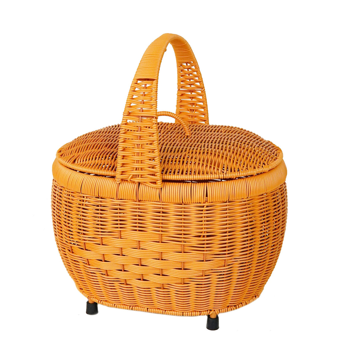 Women's Decorative Basket with Lid Siopsrl
