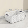 Women Versatile and Elegant Storage Basket with Sturdy Handles Siopsrl
