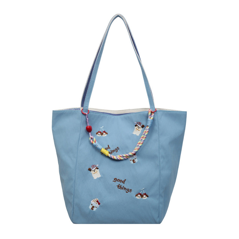 Siopsrl | Embroidered Casual Tote Siopsrl
