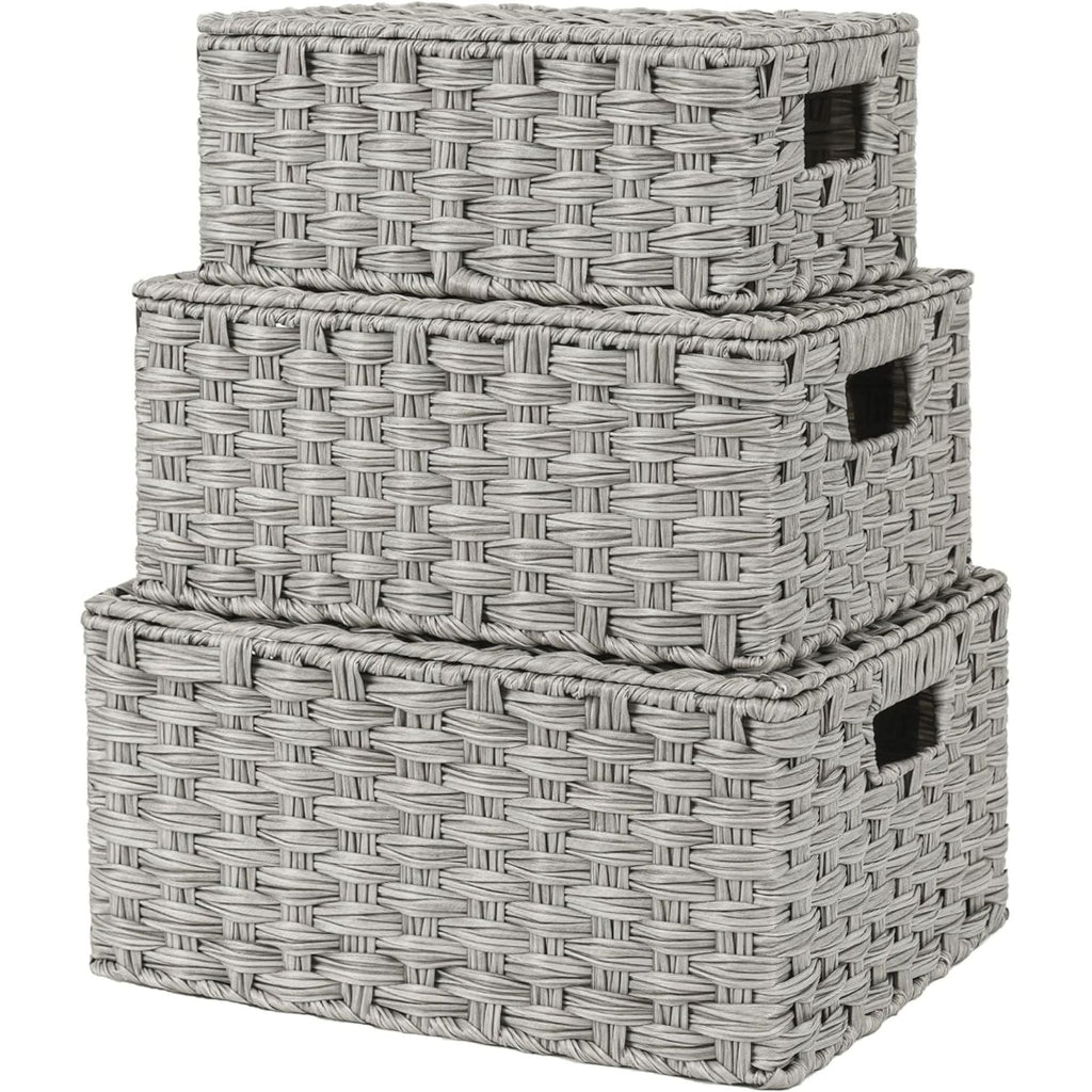 Handwoven Storage Baskets Set Siopsrl